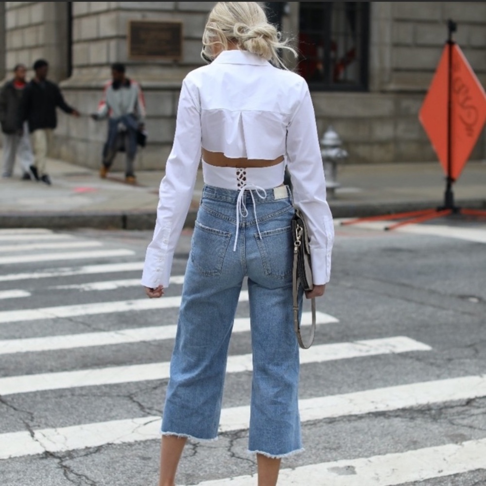 GRLFRND Westyn Blouse in White